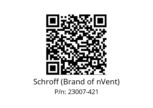   Schroff (Brand of nVent) 23007-421