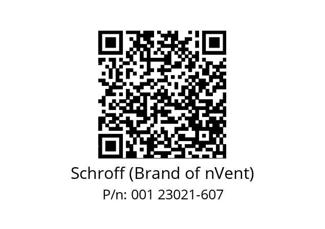   Schroff (Brand of nVent) 001 23021-607