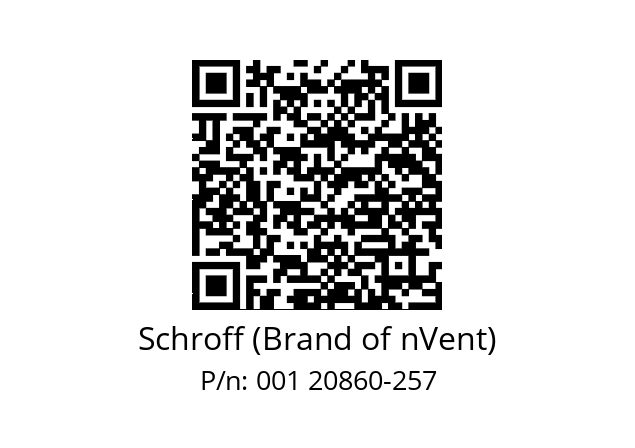   Schroff (Brand of nVent) 001 20860-257