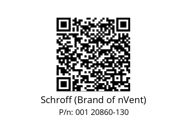   Schroff (Brand of nVent) 001 20860-130