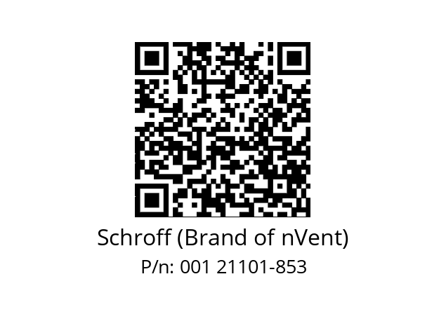   Schroff (Brand of nVent) 001 21101-853