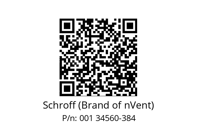   Schroff (Brand of nVent) 001 34560-384