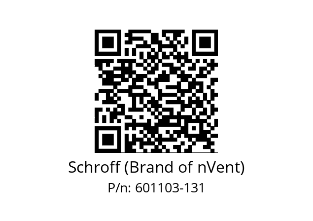   Schroff (Brand of nVent) 601103-131