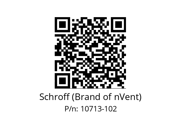   Schroff (Brand of nVent) 10713-102