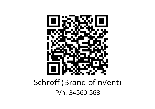   Schroff (Brand of nVent) 34560-563