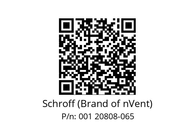   Schroff (Brand of nVent) 001 20808-065