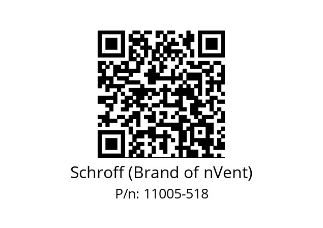   Schroff (Brand of nVent) 11005-518