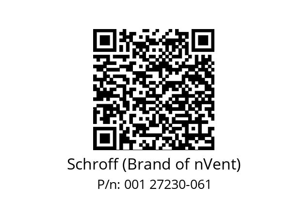   Schroff (Brand of nVent) 001 27230-061