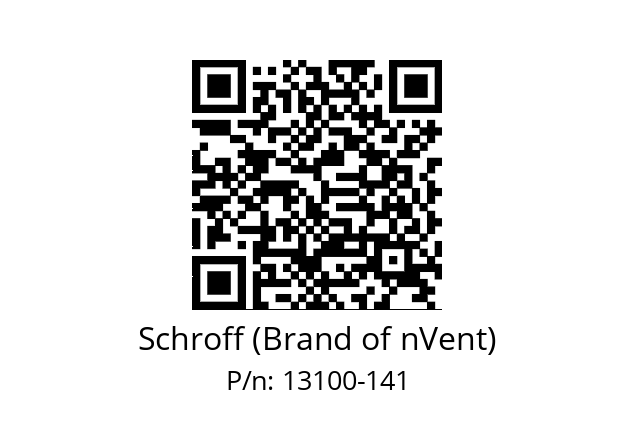   Schroff (Brand of nVent) 13100-141