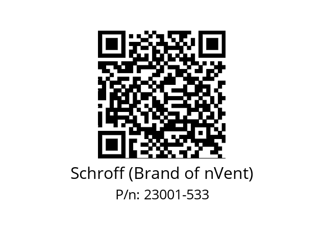   Schroff (Brand of nVent) 23001-533