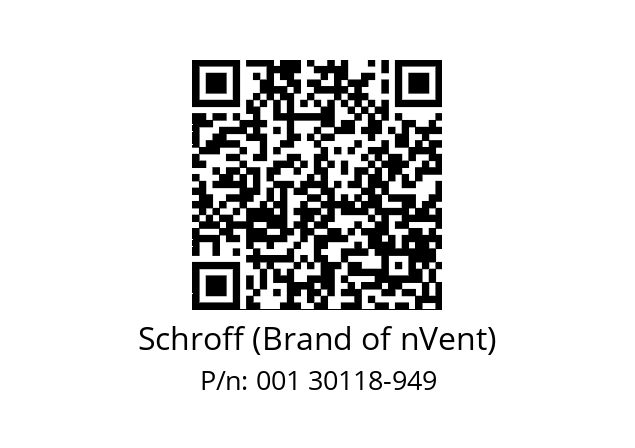   Schroff (Brand of nVent) 001 30118-949