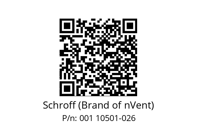   Schroff (Brand of nVent) 001 10501-026