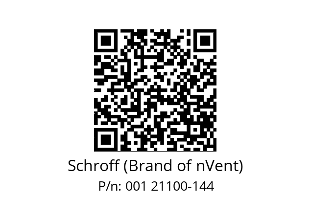   Schroff (Brand of nVent) 001 21100-144