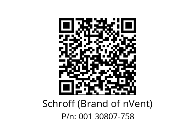   Schroff (Brand of nVent) 001 30807-758