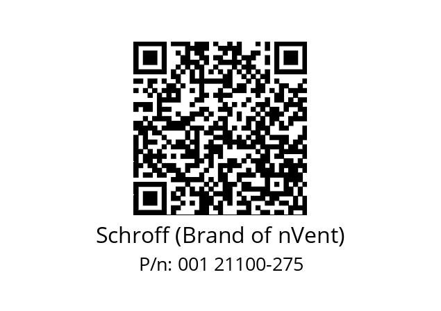   Schroff (Brand of nVent) 001 21100-275