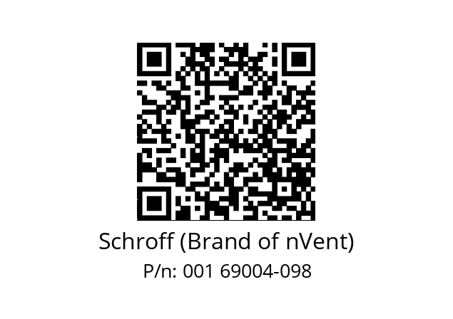   Schroff (Brand of nVent) 001 69004-098