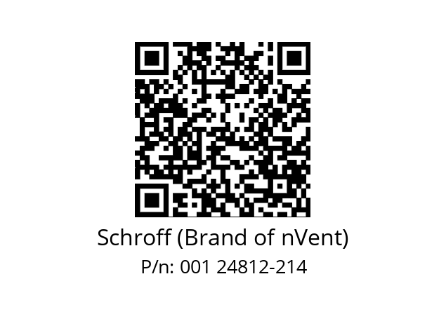   Schroff (Brand of nVent) 001 24812-214