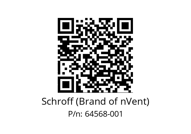   Schroff (Brand of nVent) 64568-001