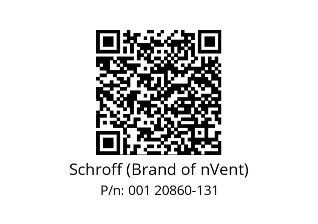   Schroff (Brand of nVent) 001 20860-131