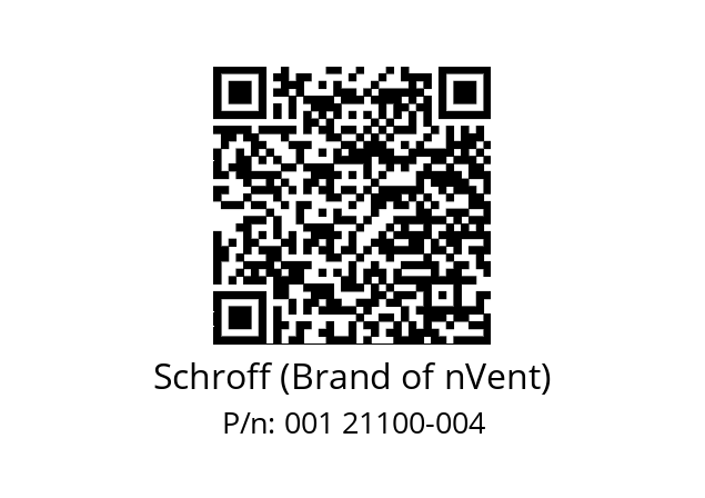   Schroff (Brand of nVent) 001 21100-004