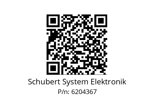   Schubert System Elektronik 6204367