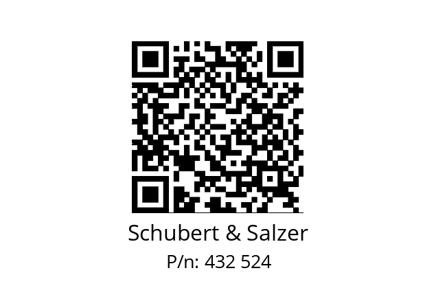   Schubert & Salzer 432 524