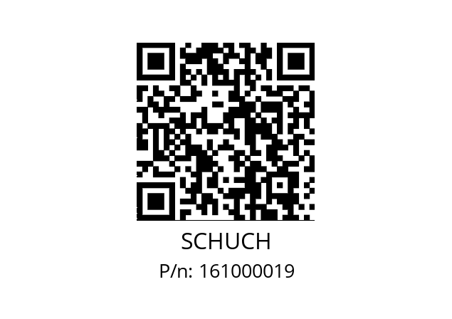   SCHUCH 161000019