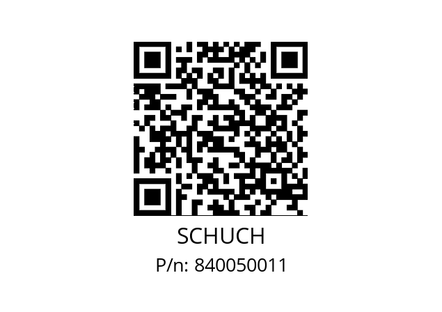   SCHUCH 840050011