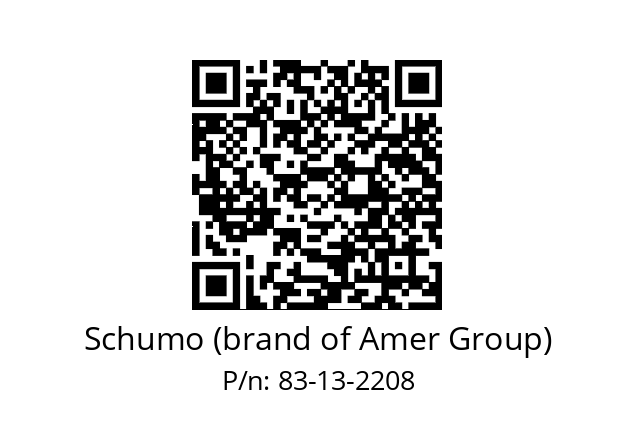   Schumo (brand of Amer Group) 83-13-2208