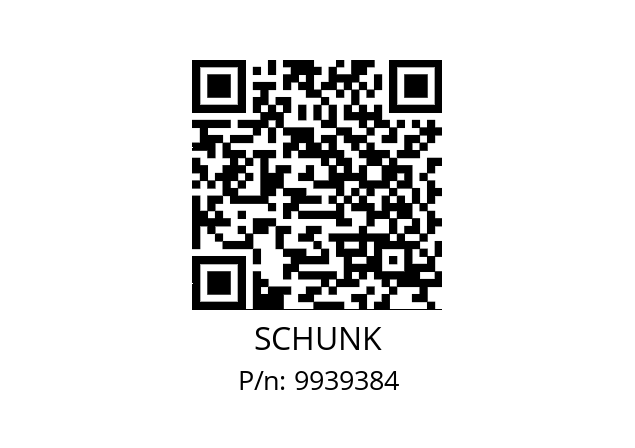   SCHUNK 9939384