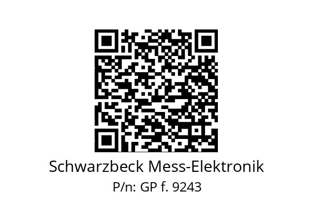   Schwarzbeck Mess-Elektronik GP f. 9243