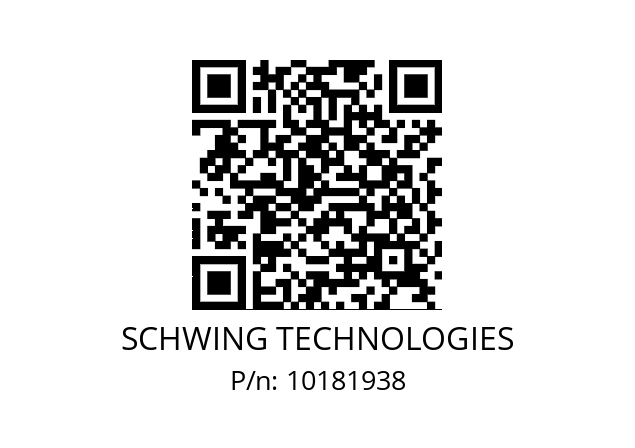   SCHWING TECHNOLOGIES 10181938