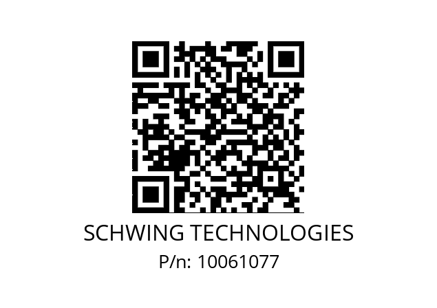   SCHWING TECHNOLOGIES 10061077