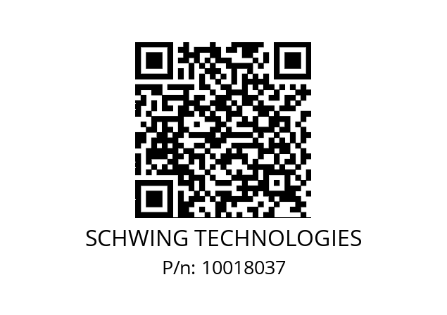   SCHWING TECHNOLOGIES 10018037