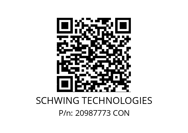   SCHWING TECHNOLOGIES 20987773 CON