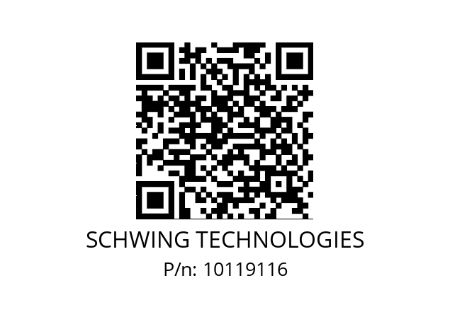   SCHWING TECHNOLOGIES 10119116