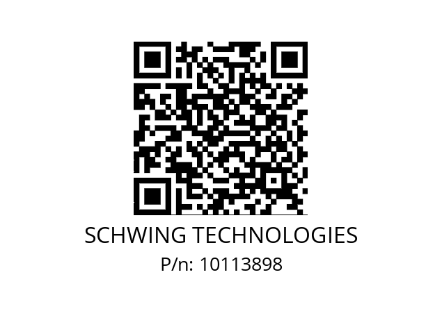   SCHWING TECHNOLOGIES 10113898