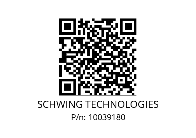   SCHWING TECHNOLOGIES 10039180