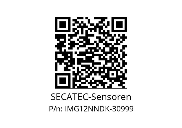   SECATEC-Sensoren IMG12NNDK-30999