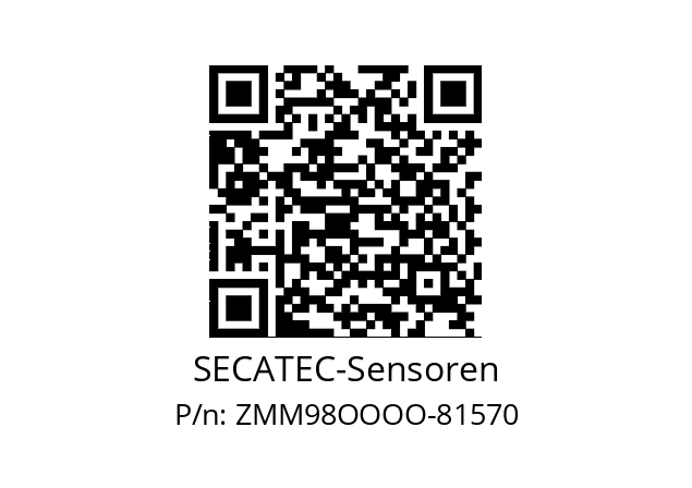   SECATEC-Sensoren ZMM98OOOO-81570