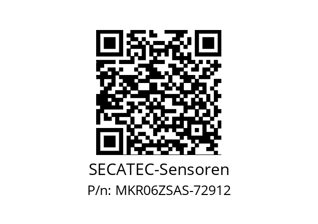   SECATEC-Sensoren MKR06ZSAS-72912