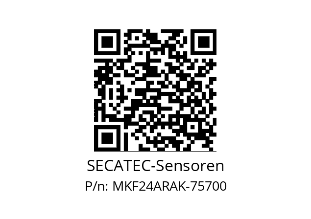   SECATEC-Sensoren MKF24ARAK-75700