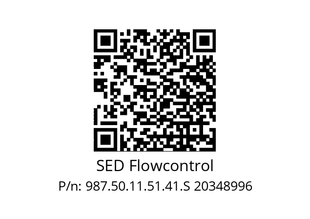   SED Flowcontrol 987.50.11.51.41.S 20348996