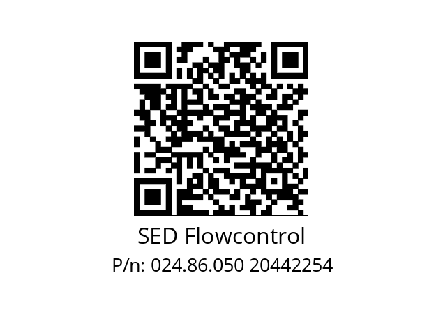   SED Flowcontrol 024.86.050 20442254