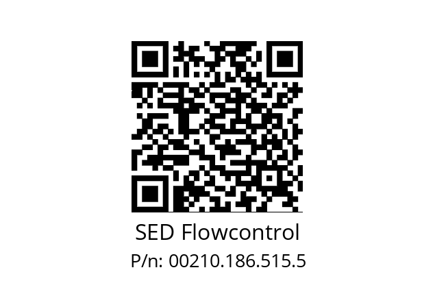   SED Flowcontrol 00210.186.515.5