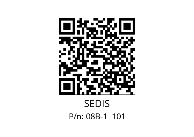   SEDIS 08B-1  101