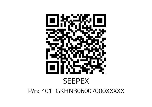   SEEPEX 401  GKHN306007000XXXXX