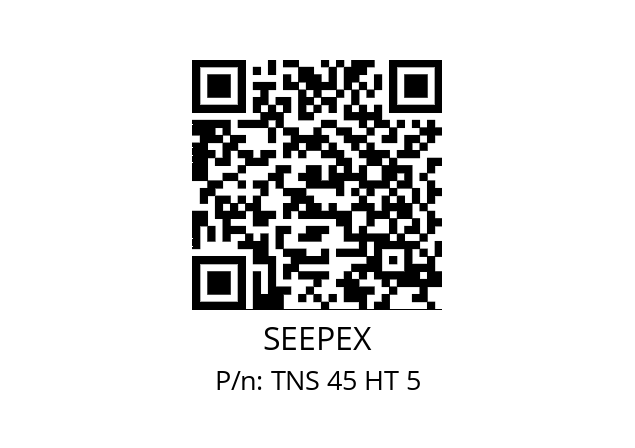   SEEPEX TNS 45 HT 5