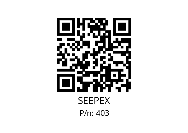   SEEPEX 403