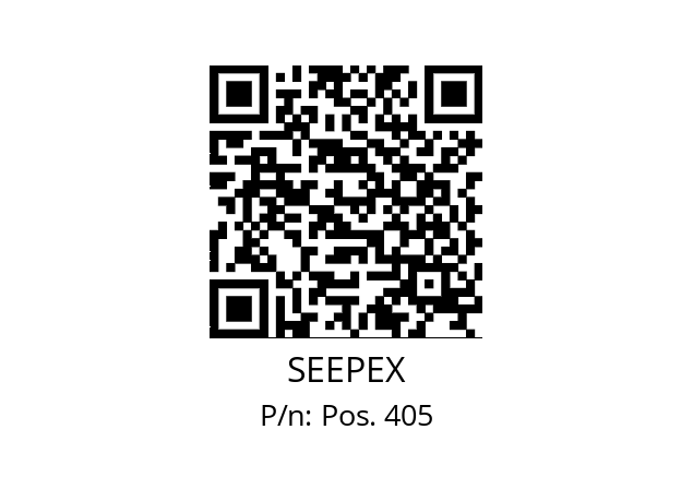   SEEPEX Pos. 405